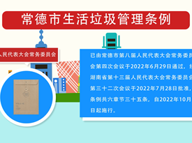 【常德市地方性法规规章视频展播】《常德市生活垃圾管理条例》（安乡县司法局）